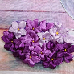 手工丝带绣挂画客厅卧室挂画diy套件