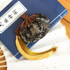 锦缎双层束口香袋香囊随身荷包抽绳香包驱蚊艾草首饰收纳礼物包装